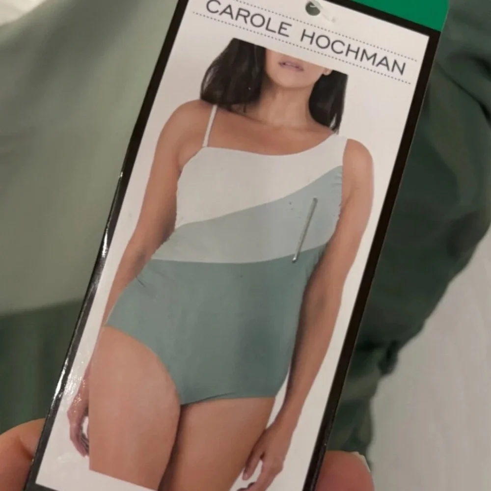 Carole Hochman Plus Size Womens One Piece Beach Cruise Swimsuit XXLarge‎